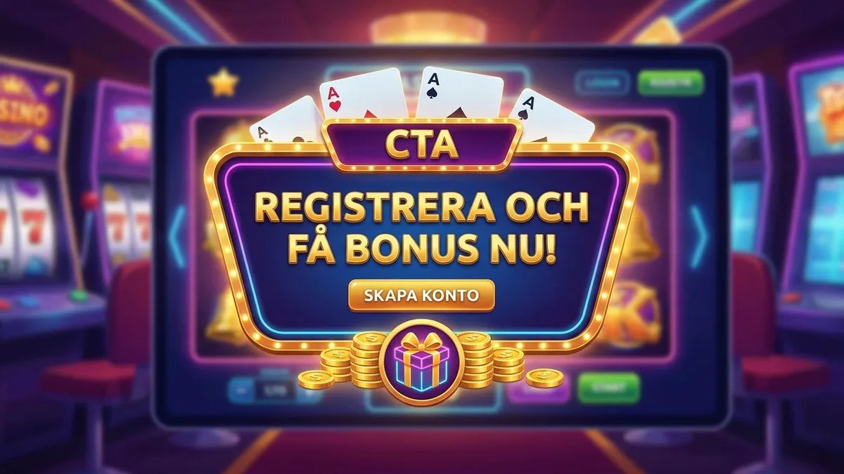 Registrera dig med bonus